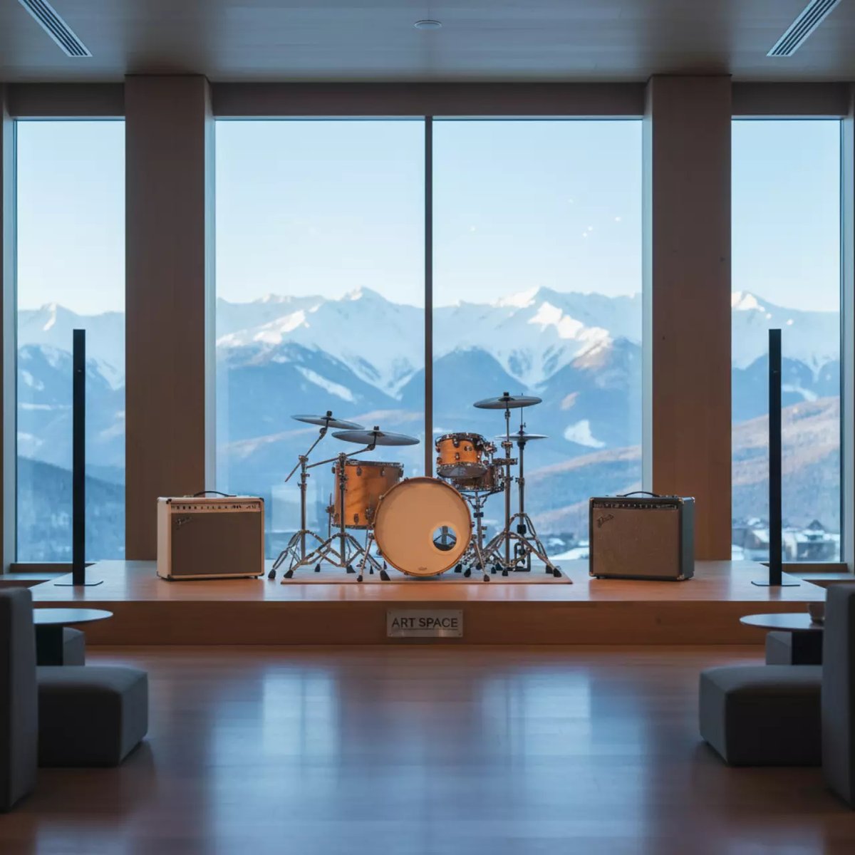 Аренда Оборудование звуковое установка бэклайна для кавер группы в Sochi Marriott Krasnaya Polyana — ART SPACE