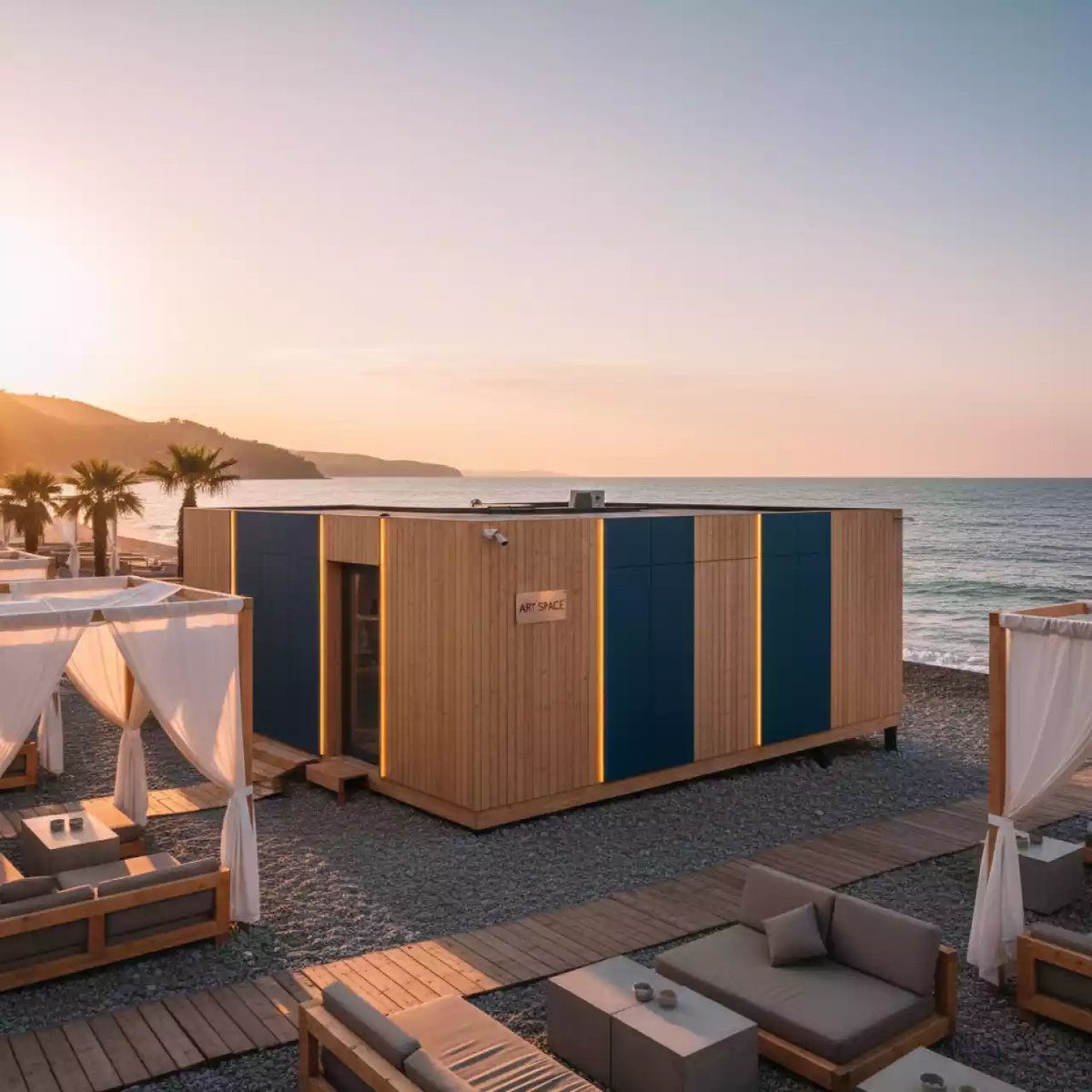 Аренда Образец 304 на пляжных клубах Хосты — ART SPACE