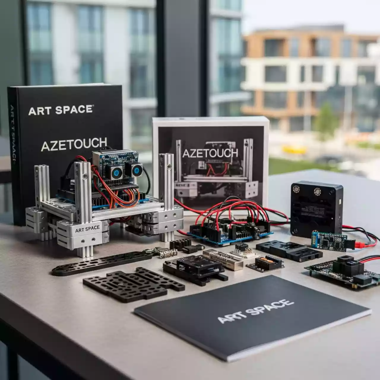 Аренда Образовательный комплект для сборки мобильного робота AZETOUCH AZ BRKIT VU в комплексе «Дагомыс» — ART SPACE