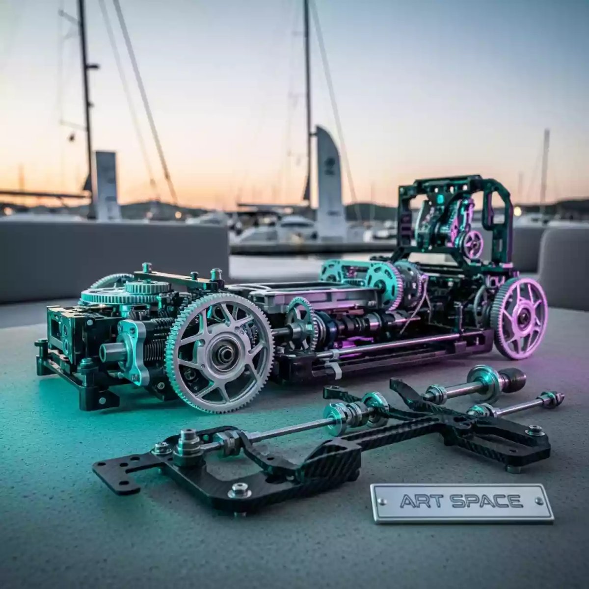 Аренда Образовательный набор для сборки автомодели BRLab (Сочи) — ART SPACE