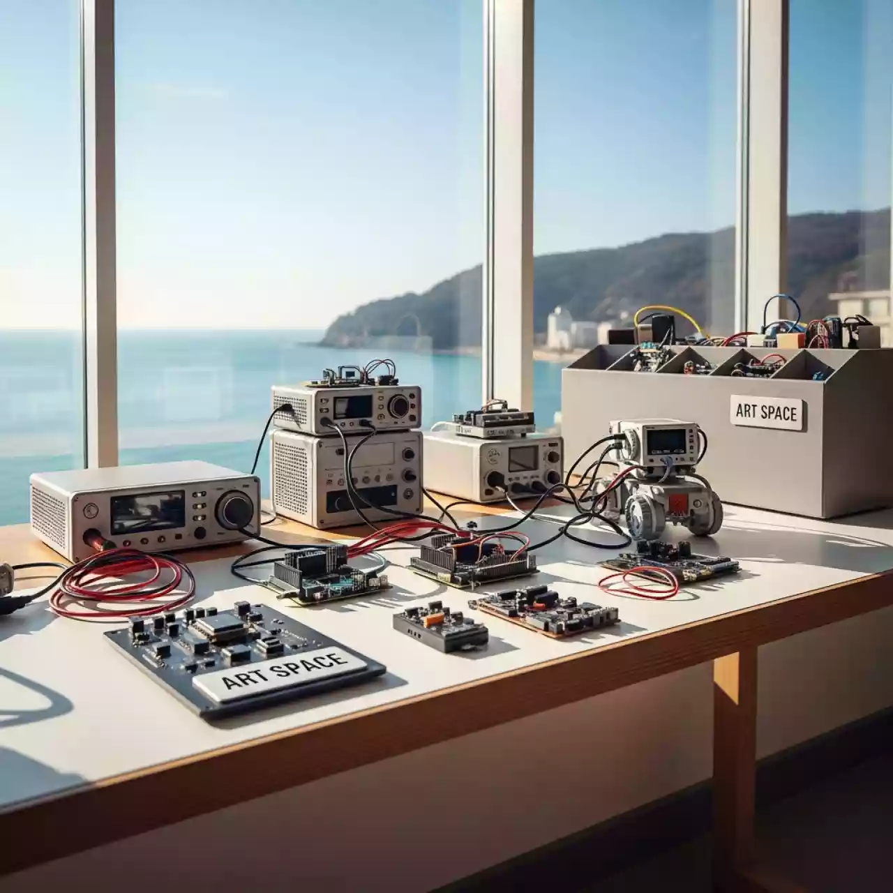 Аренда Образовательный набор Науробо по электронике электромеханике и микропроцессорной технике в санатории «Сочи» — ART SPACE