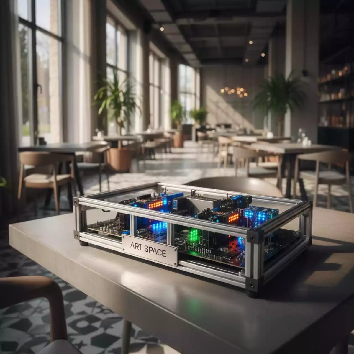 Аренда Образовательный набор СУР Makeblock для изучения технологий связи сетей передачи данных и IoT в ресторане «Баран-Рапан» — ART SPACE