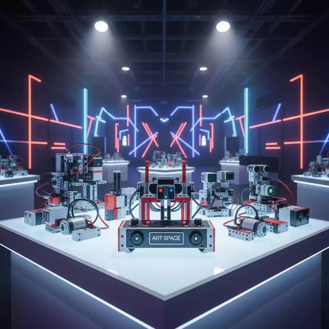 Аренда Образовательный набор VEX Robotics для обучения робототехнике в Pullman Sochi Centre — ART SPACE