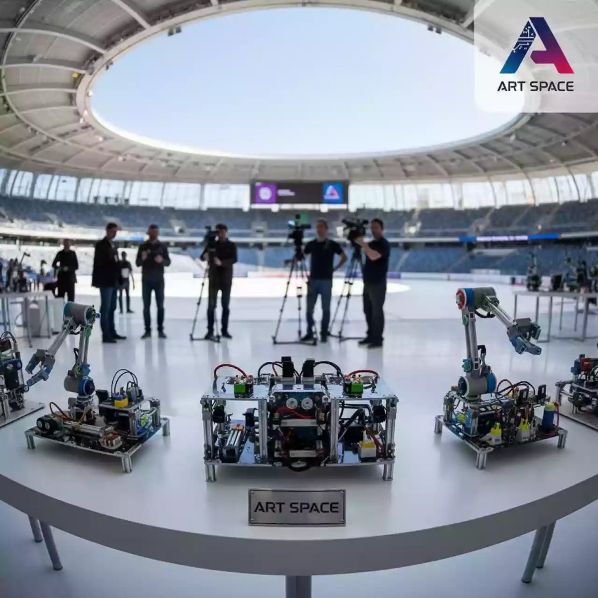 Аренда Образовательный робототехнический комплект STEAM в ледовом дворце «Большой» — ART SPACE