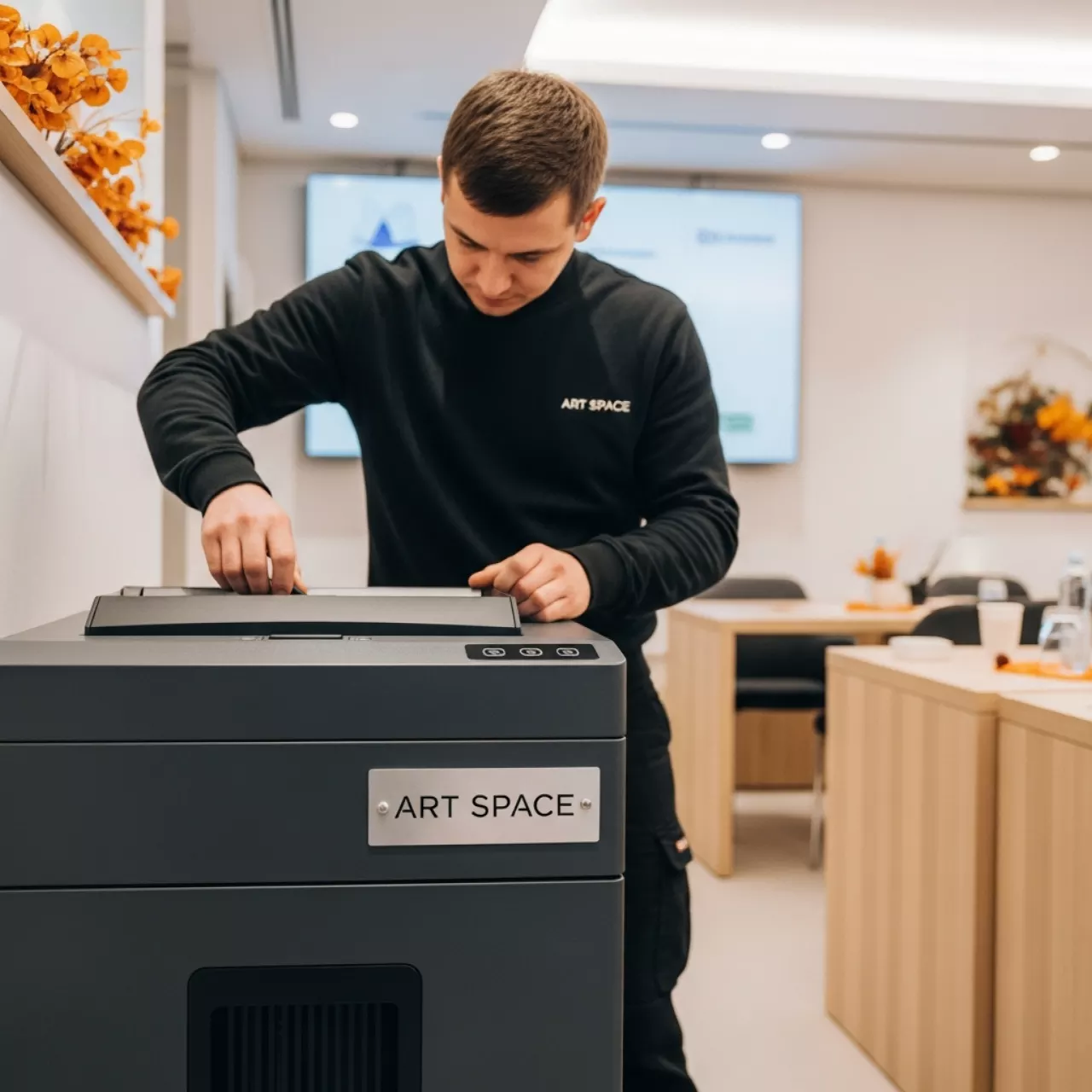 Аренда Обслуживание сервисное шредеров в отеле Radisson Lazurnaya — ART SPACE