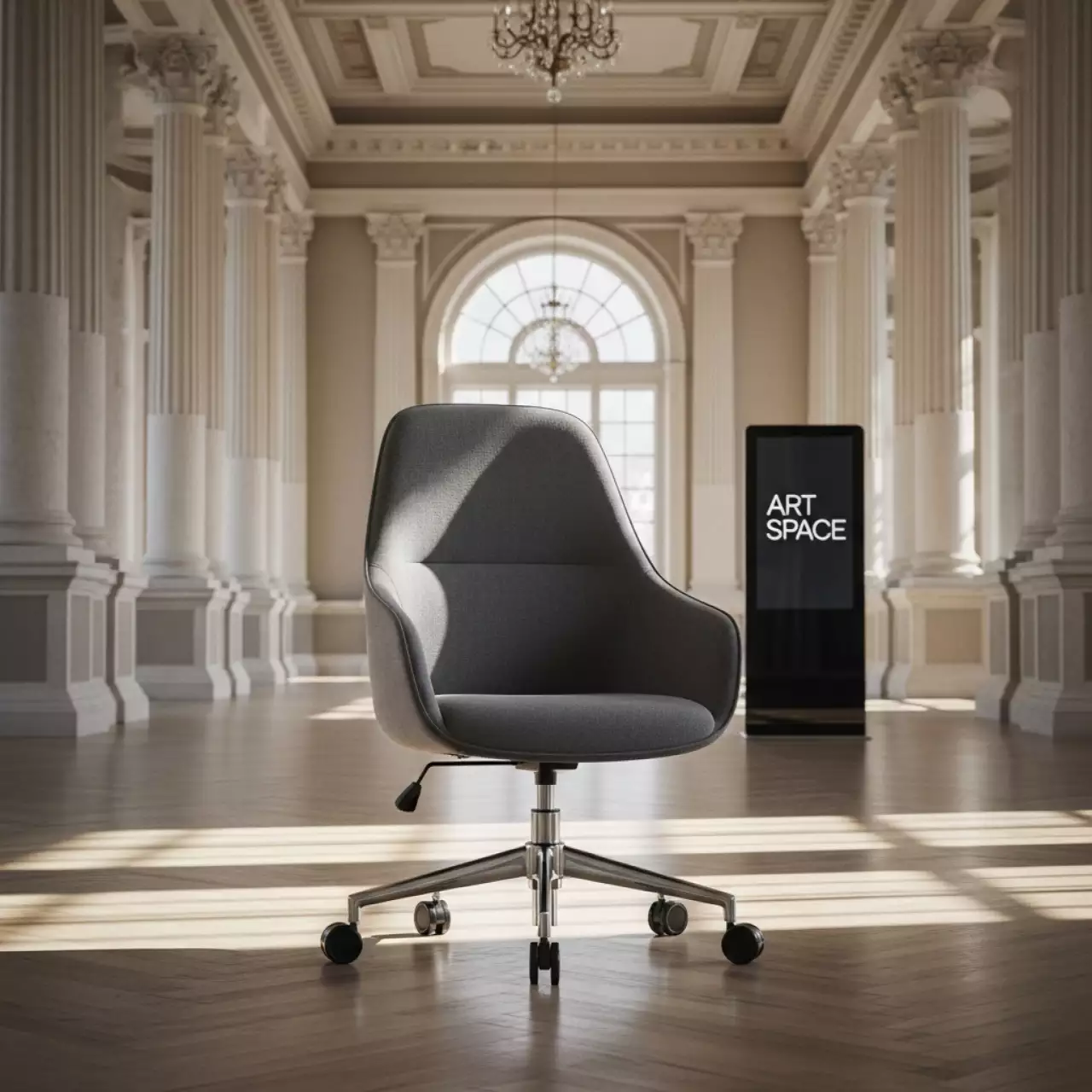 Аренда Офисное кресло на колесах Diva Soft в Зимнем театре — ART SPACE