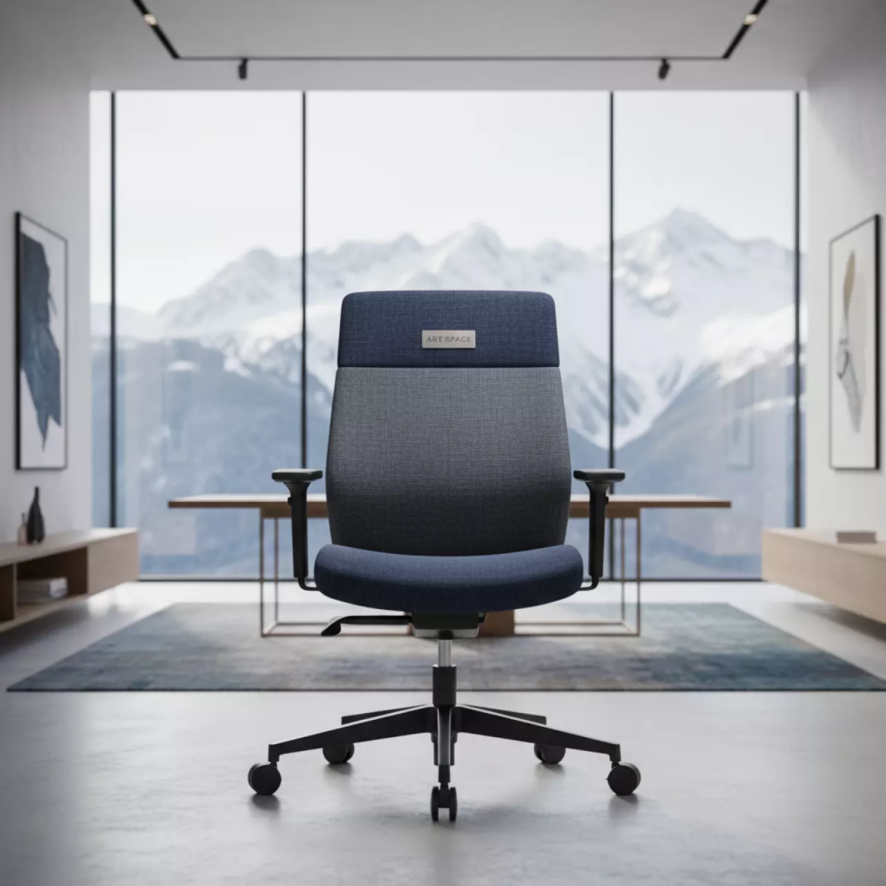 Аренда Офисное кресло с обивкой Kanvas 2 UR BR Full в Rixos Krasnaya Polyana — ART SPACE