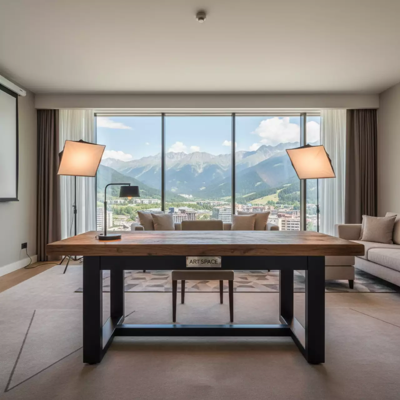 Аренда Офисные столы в Rixos Krasnaya Polyana — ART SPACE