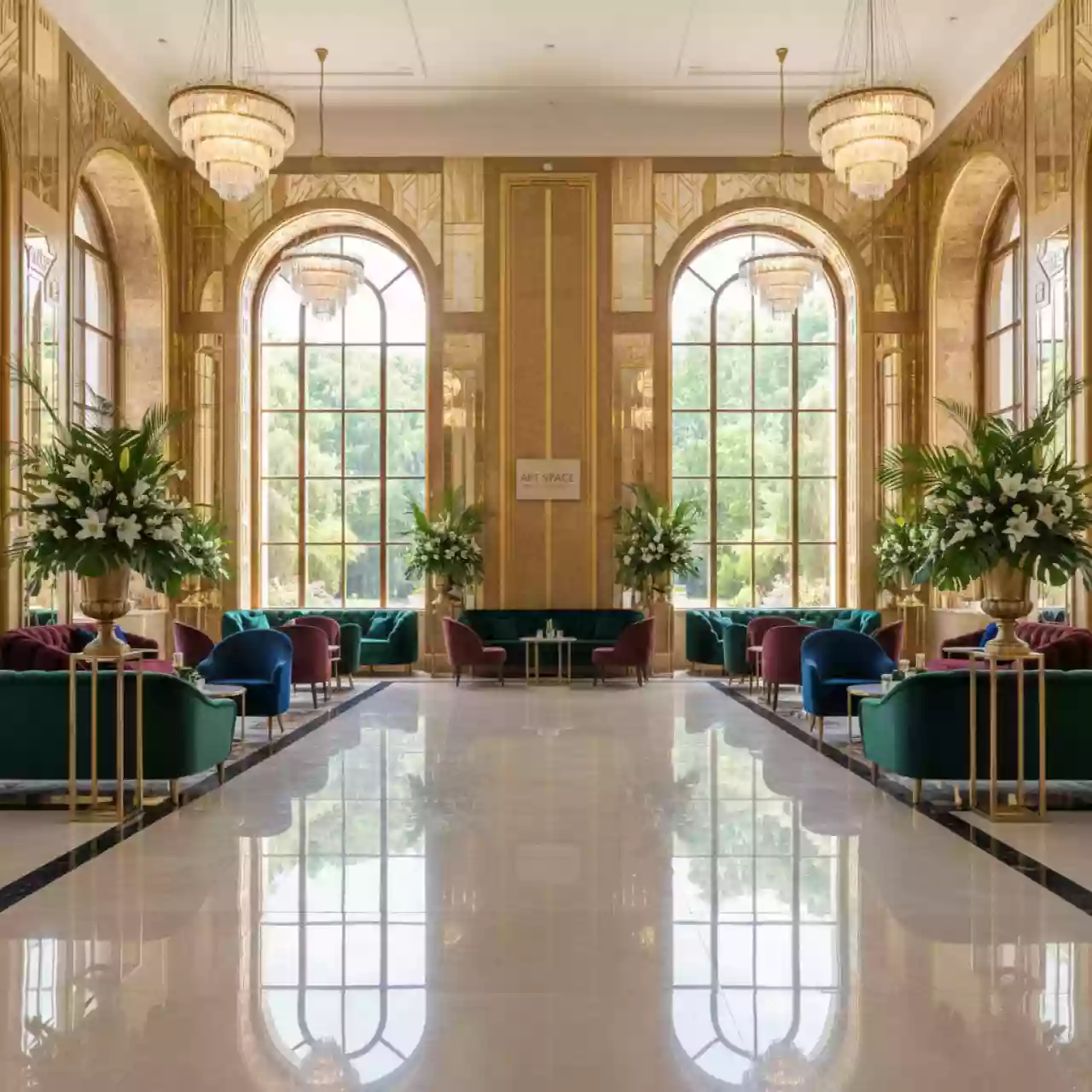 Аренда Оформление интерьеров и помещений в санатории «Сочи» — ART SPACE