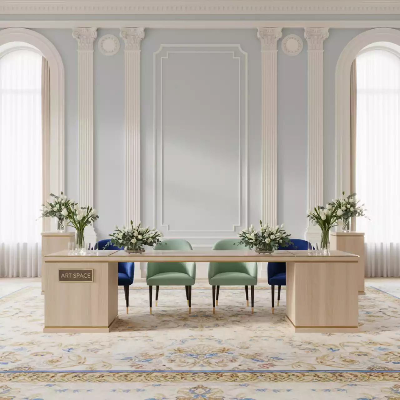 Аренда Оформление мероприятий в отеле «Богатырь» — ART SPACE