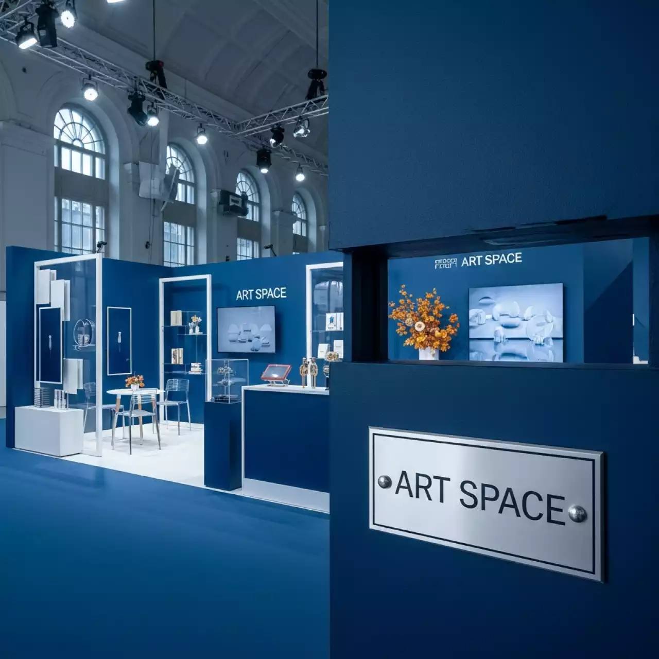 Аренда Оформление саммита Pharmastrategies комплексное в зале «Чайка» (Морпорт) — ART SPACE