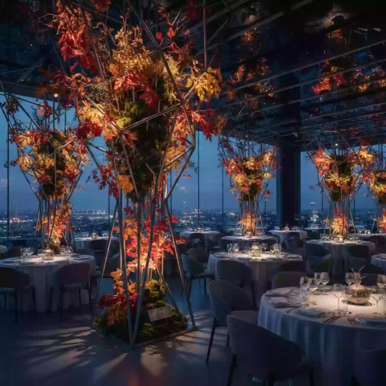 Аренда Оформление в эко стиле в ресторане «La Terrazza» — ART SPACE