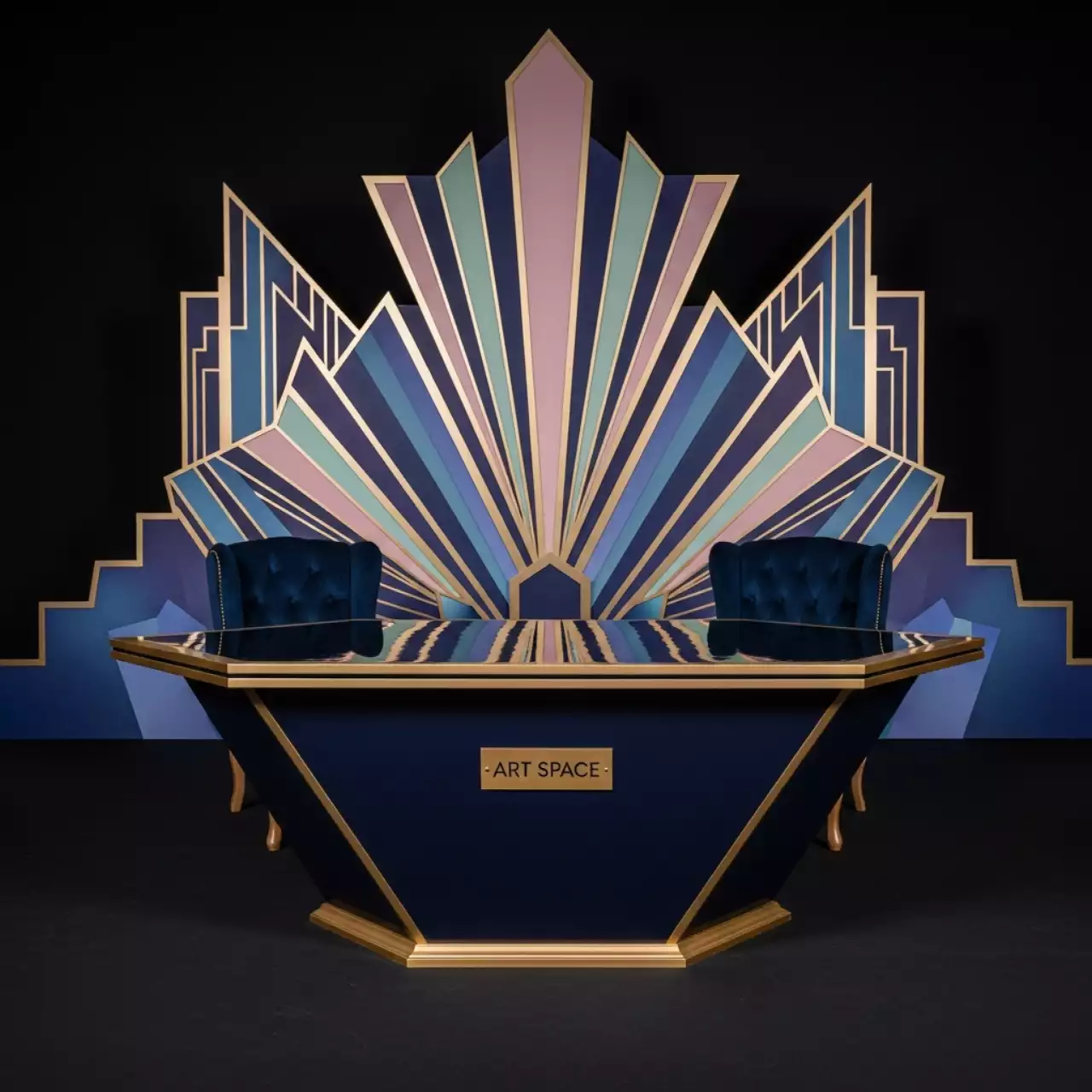 Аренда Оформление зоны президиума комплексное на Медальной площади — ART SPACE