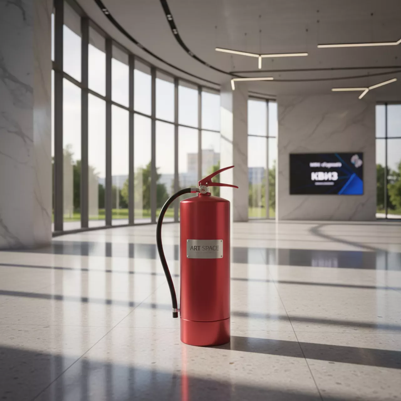 Аренда Огнетушители в МФК «Горный» — ART SPACE