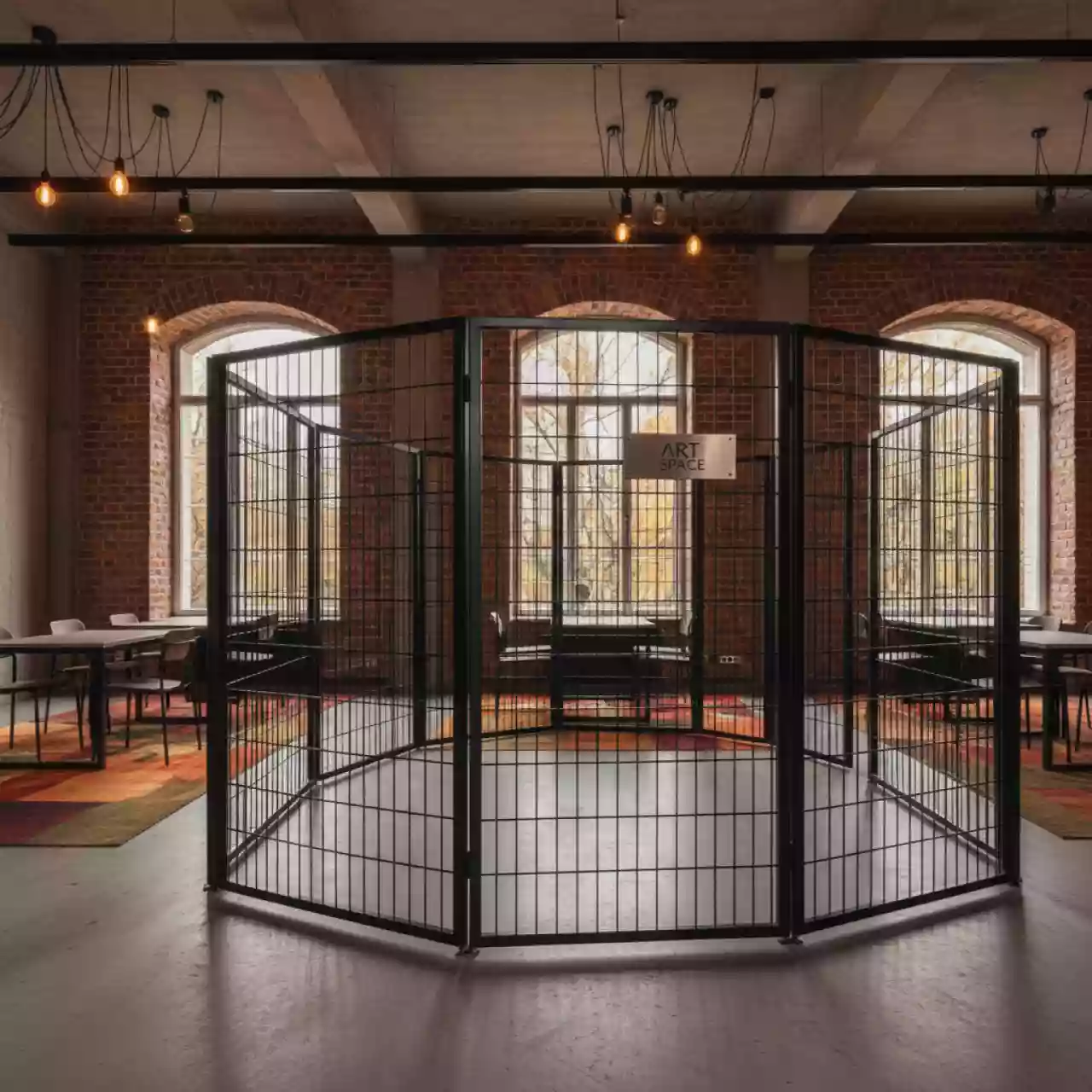 Аренда Ограждение металлическое HERAS М 20 в лофте «Студия 21» — ART SPACE