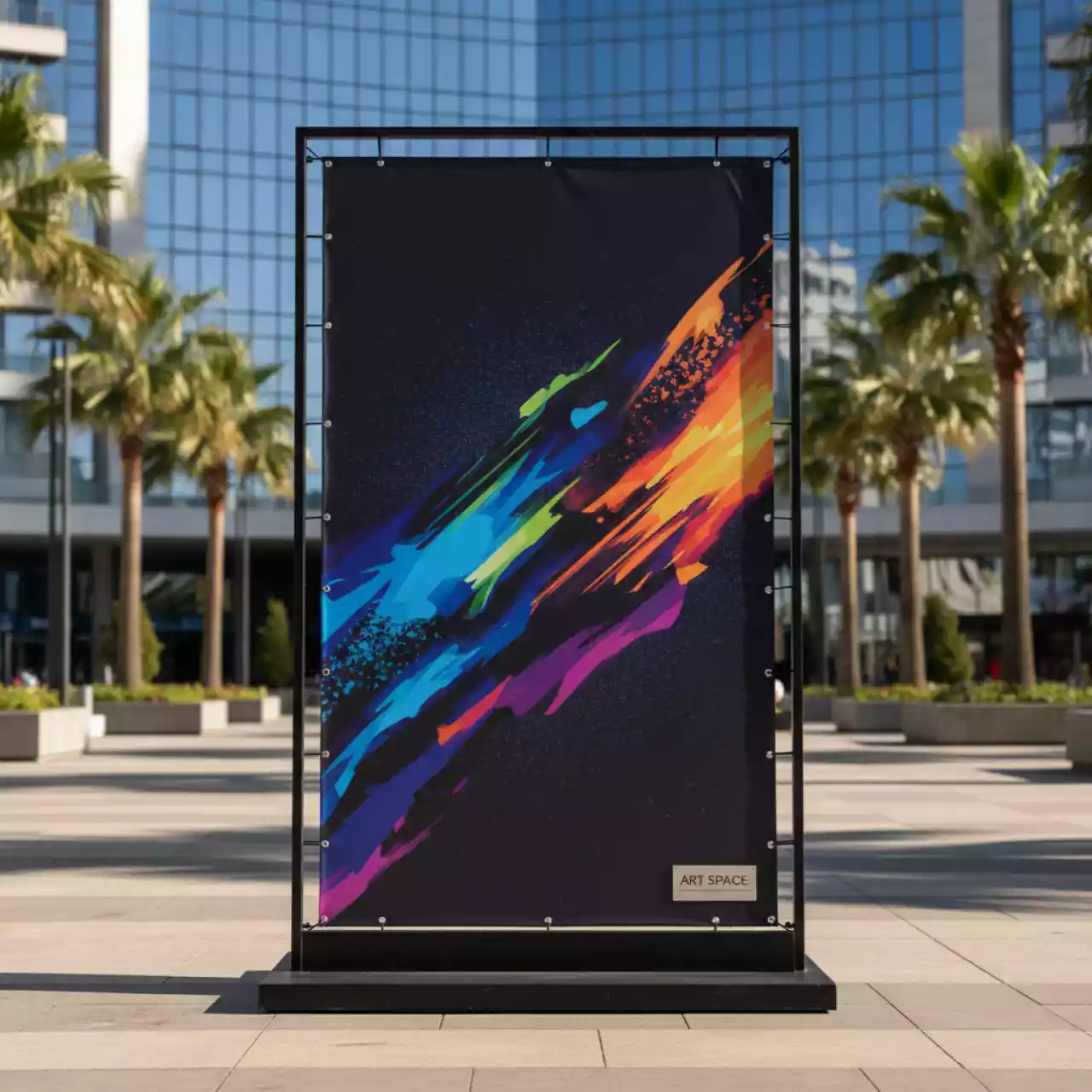 Аренда Ограждения баннерные 2х2 м в отеле Hyatt Regency Sochi — ART SPACE