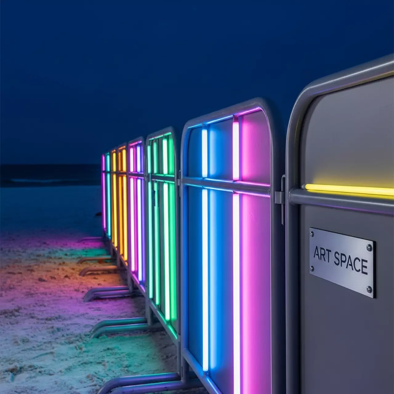 Аренда Ограждения барьерные для концерта в пляжном комплексе VinoGrad — ART SPACE