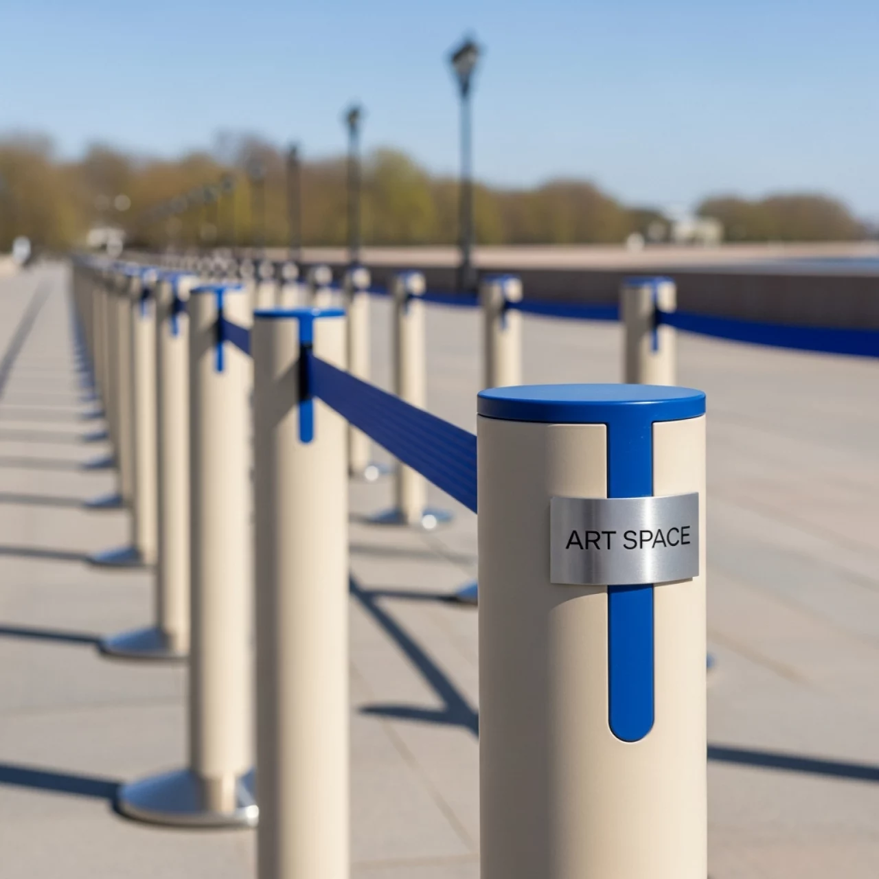 Аренда Ограждения для очередей для входной группы на Имеретинской набережной — ART SPACE