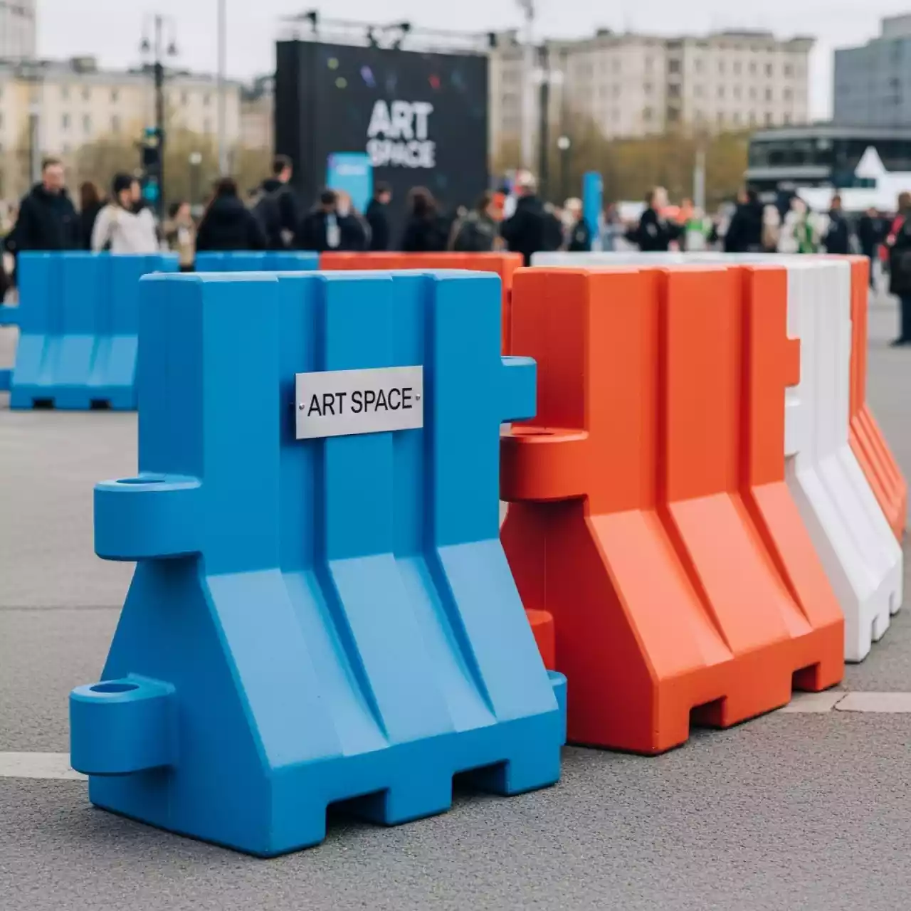 Аренда Ограждения строительные 3D 2х3,1 м на Медальной площади — ART SPACE