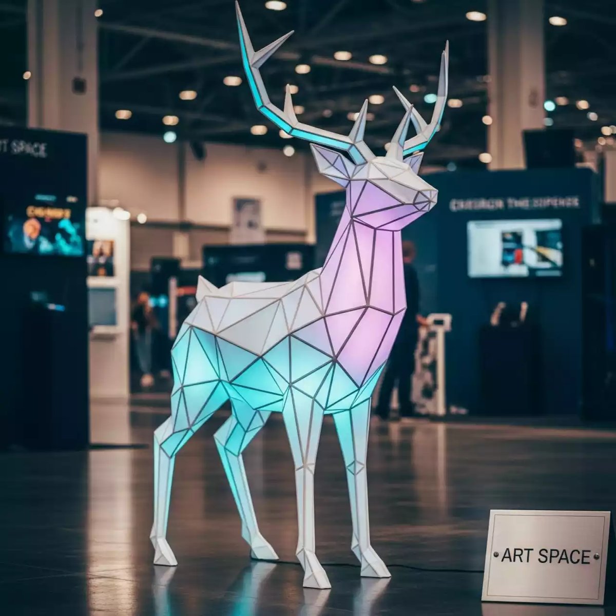 Аренда Олень светящийся в Radisson Blu Resort & Congress Centre — ART SPACE