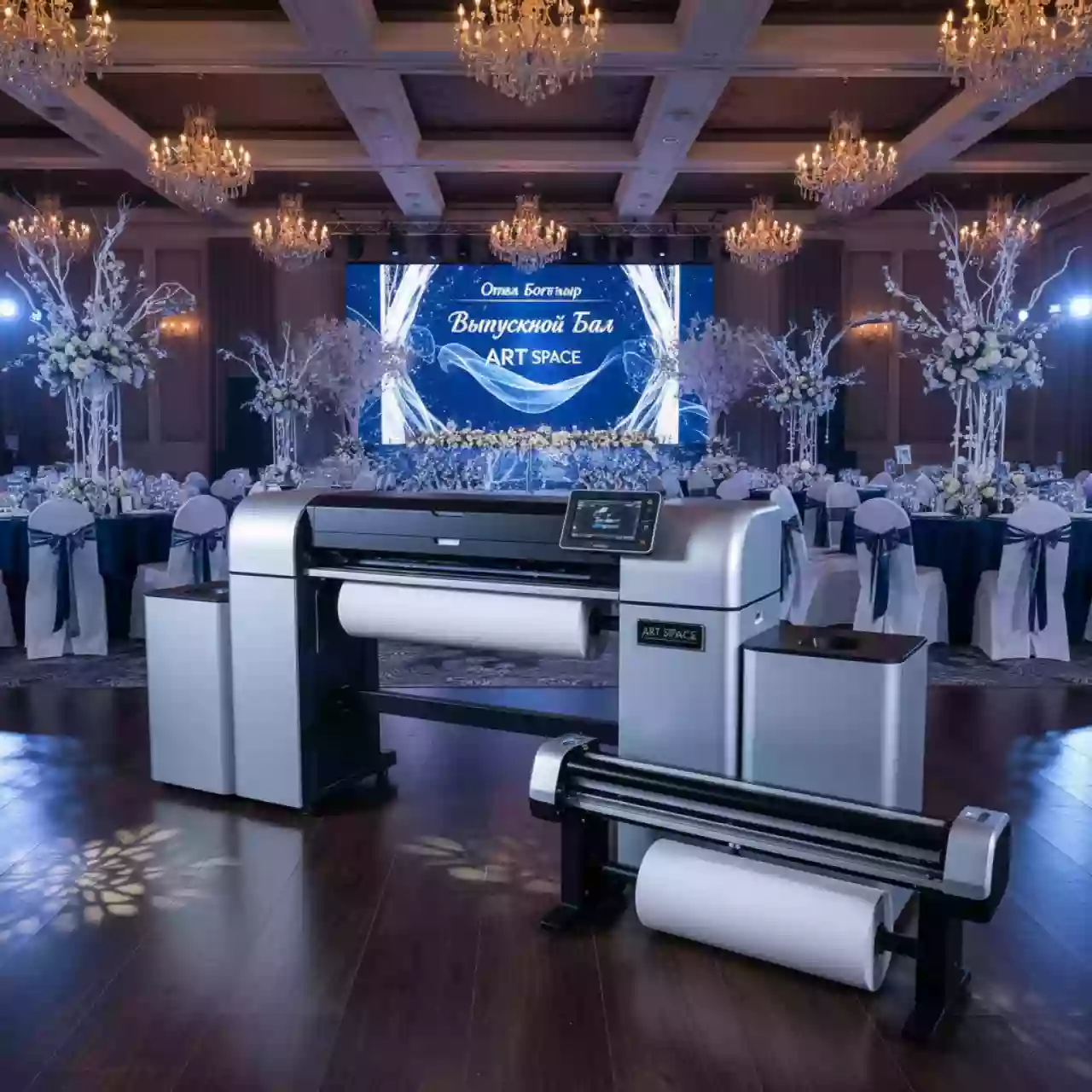 Аренда Опции для струйных плоттеров HP в отеле «Богатырь» для выпускного бала — ART SPACE