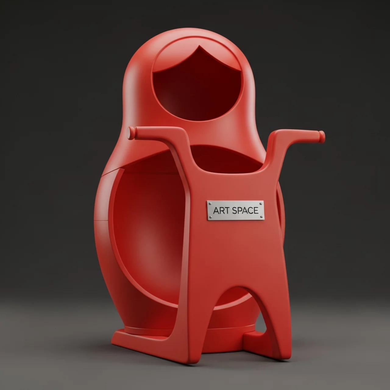 Аренда Опора для катания на коньках Матрешка в ресторане «Магадан» — ART SPACE