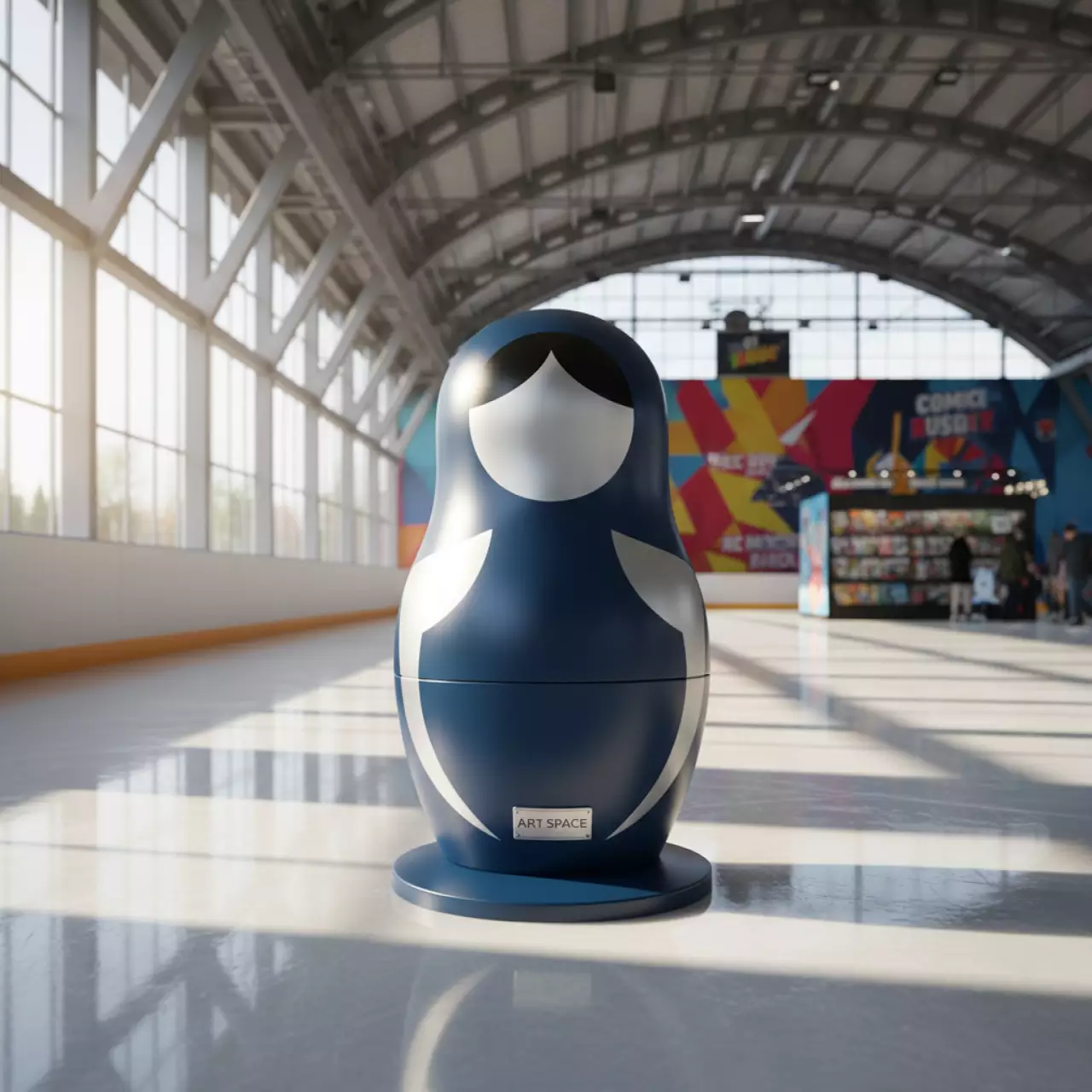 Аренда Опора для катания на коньках "Матрешка" в санатории «Октябрьский» — ART SPACE