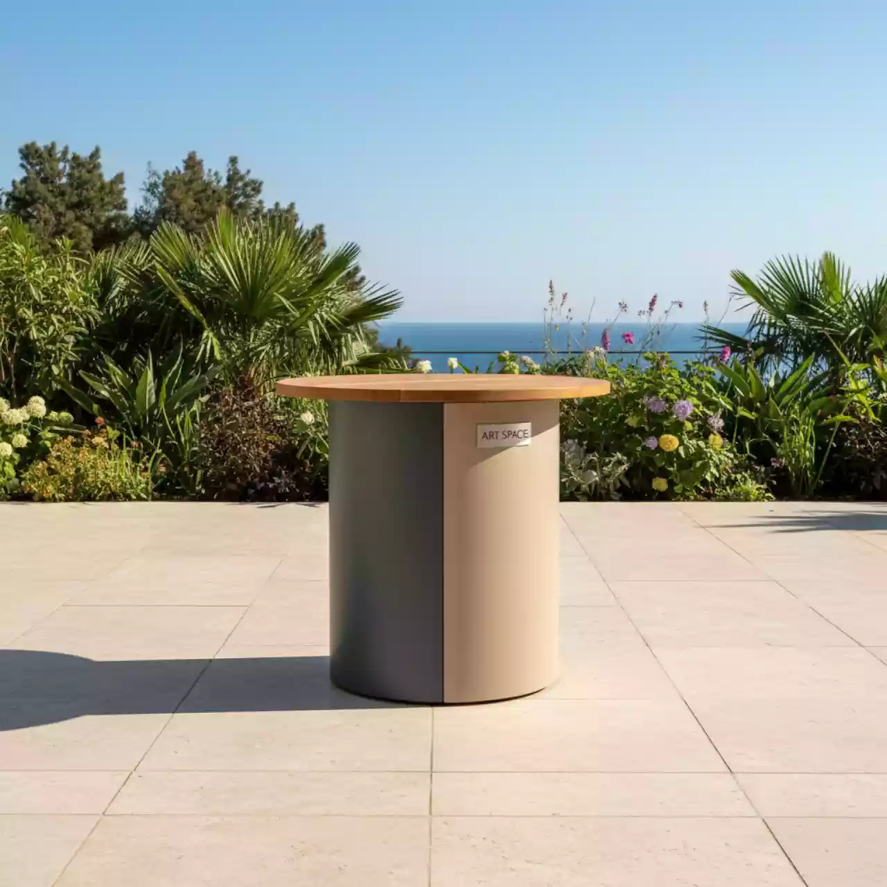 Аренда Опора со столиком для зонта Table в комплексе «Дагомыс» — ART SPACE