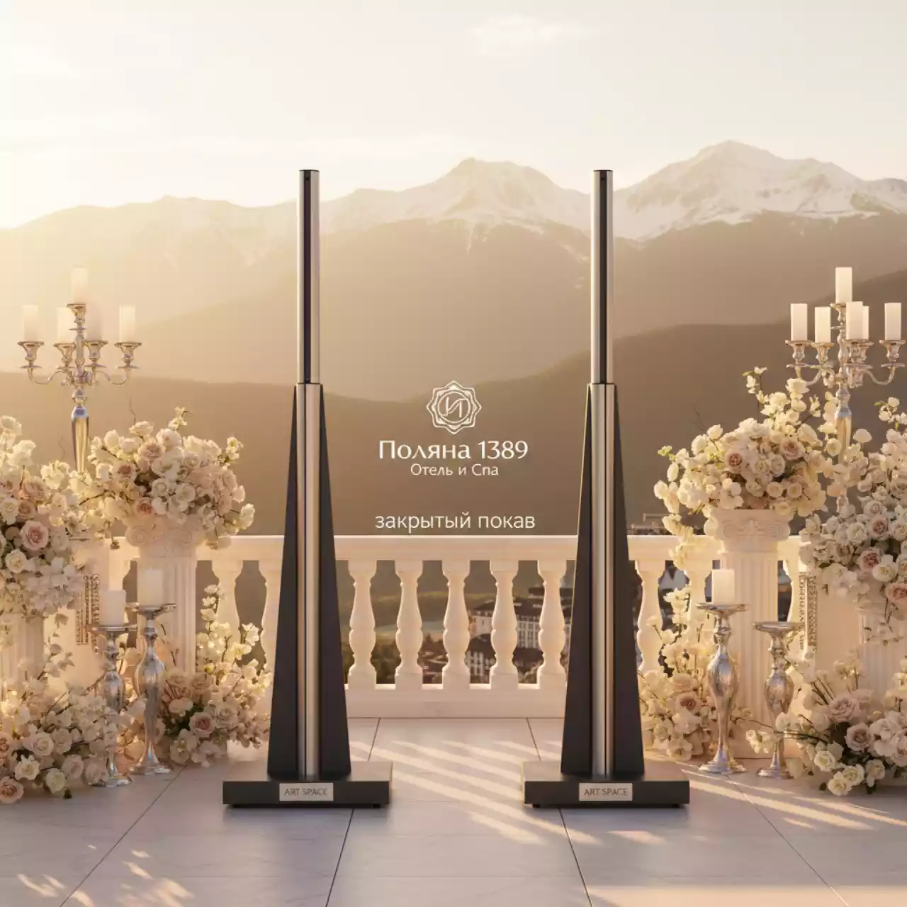 Аренда Опора стабилизатор 2 шт в Поляна 1389 Отель и Спа — ART SPACE