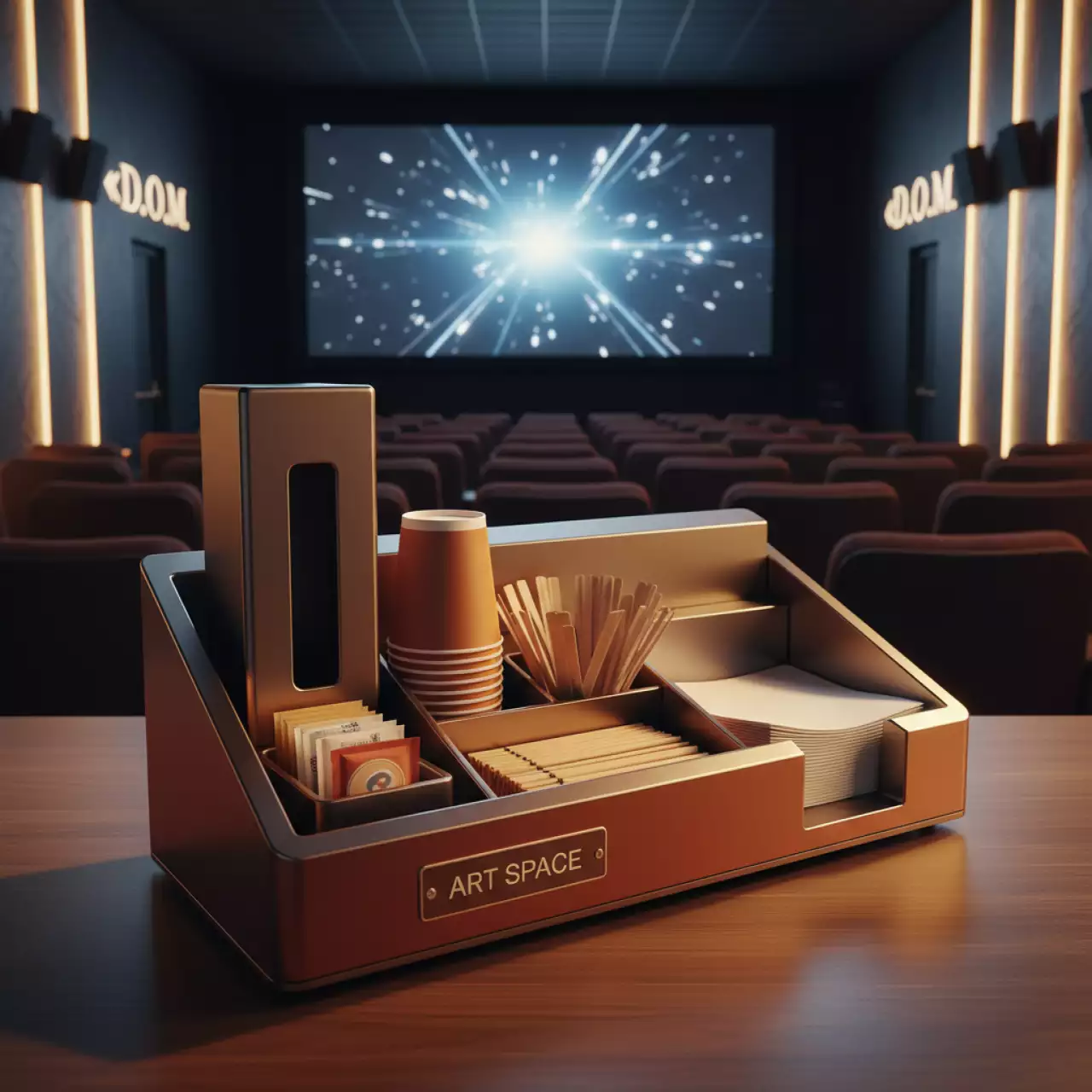 Аренда Органайзер для кофе зоны в ресторане «D.O.M» — ART SPACE