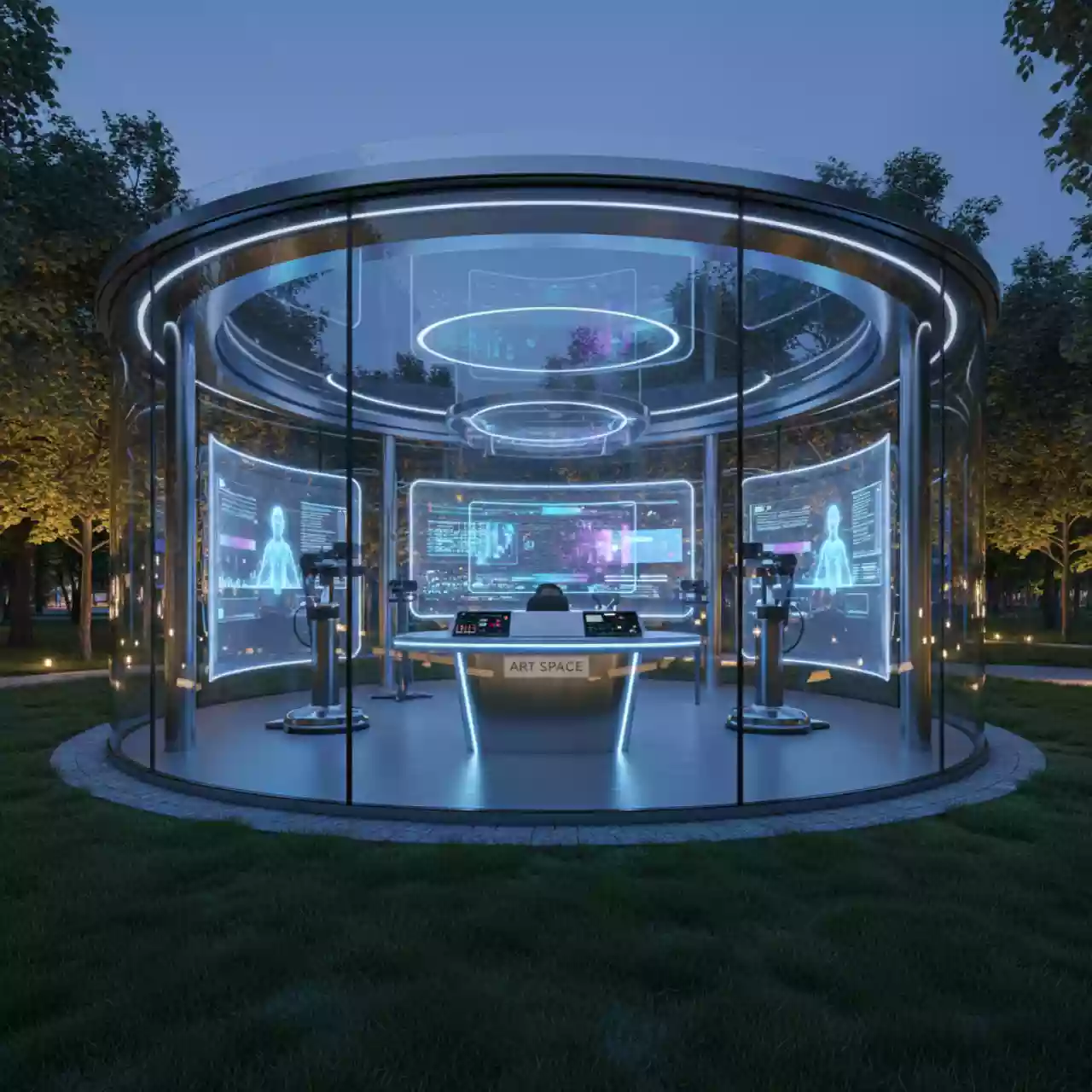 Аренда Организация телемостов системы телеконференций в парке «Ривьера» — ART SPACE