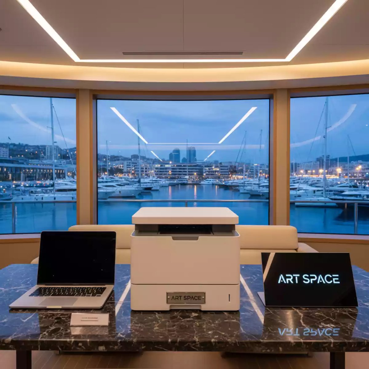 Аренда Оргтехника на VIP теплоходе (Морпорт Сочи) — ART SPACE