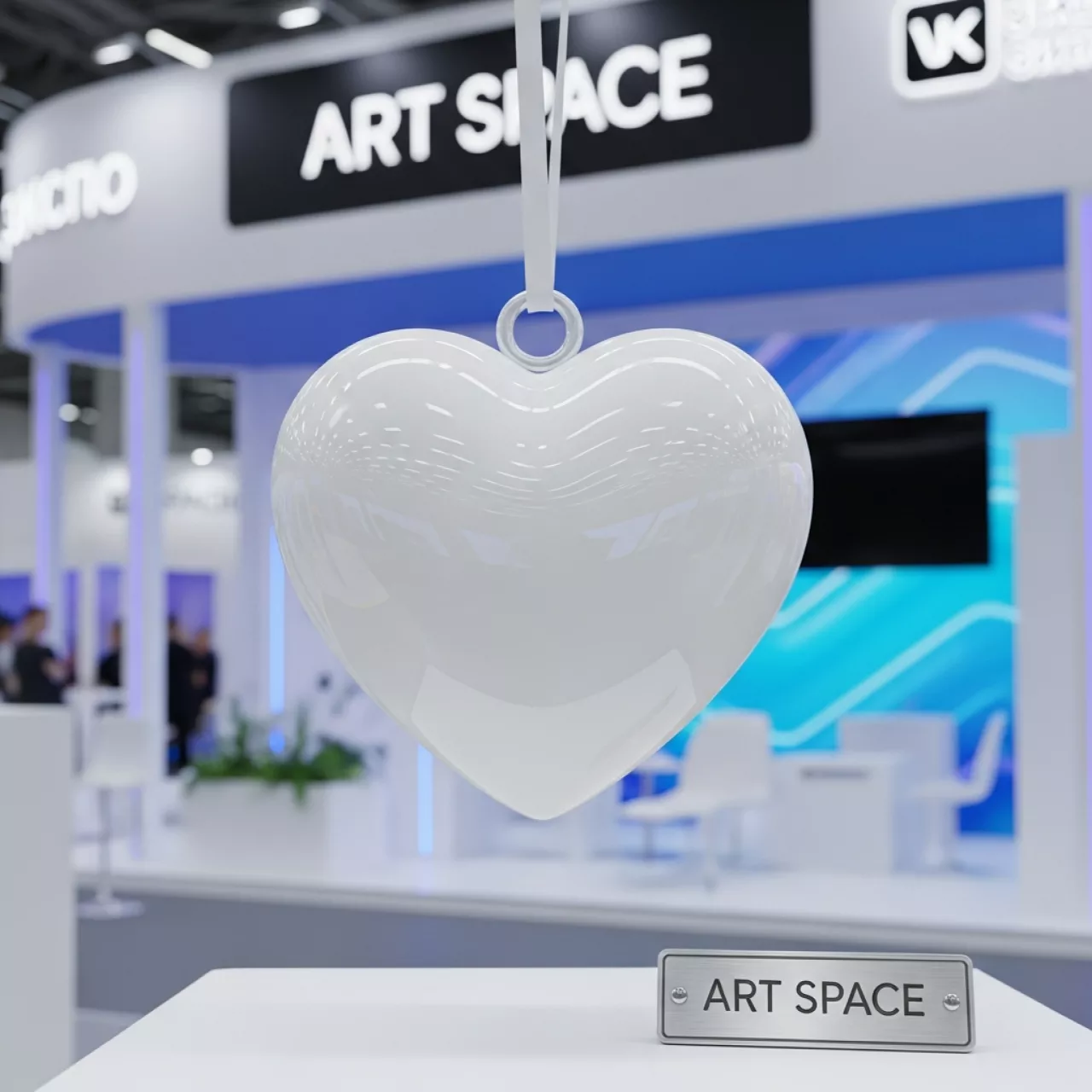 Аренда Орнамент сердце для сублимации в VK Stadium Sirius — ART SPACE