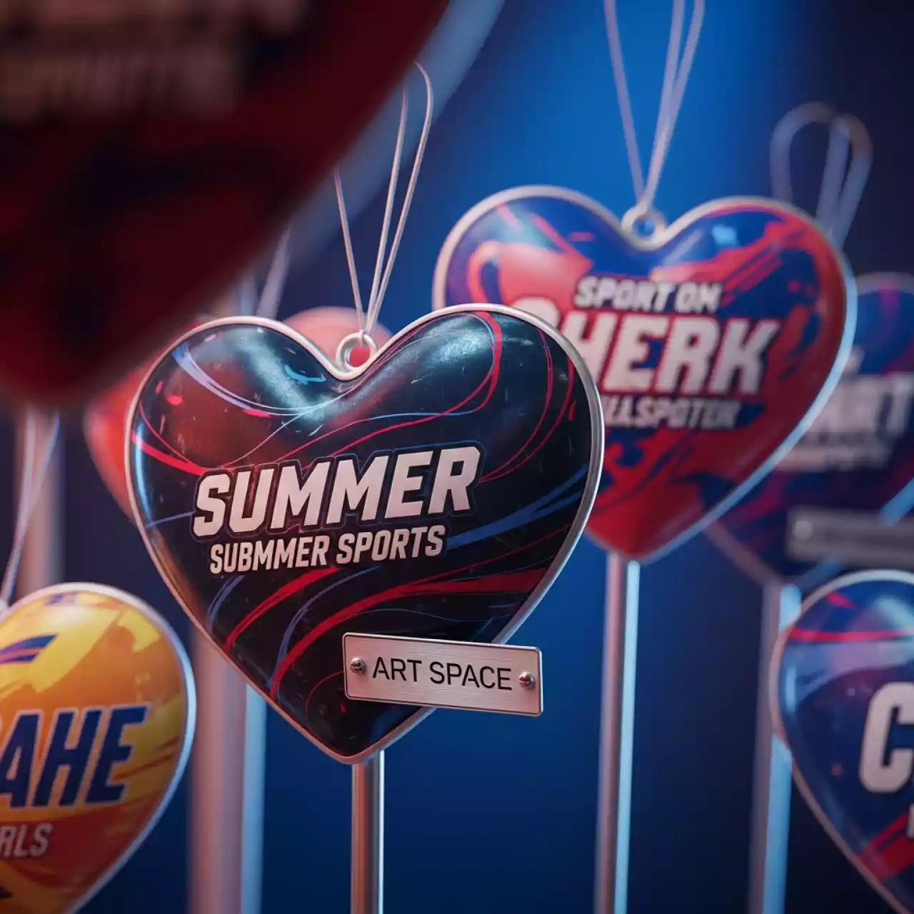 Аренда Орнамент "Сердце" под сублимацию в Radisson Collection Paradise — ART SPACE