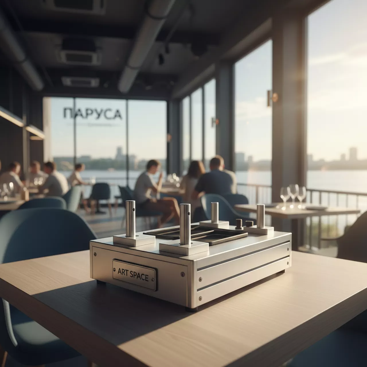 Аренда Оснастка для печати чехла iPhone 6 6S в ресторане «Паруса» — ART SPACE