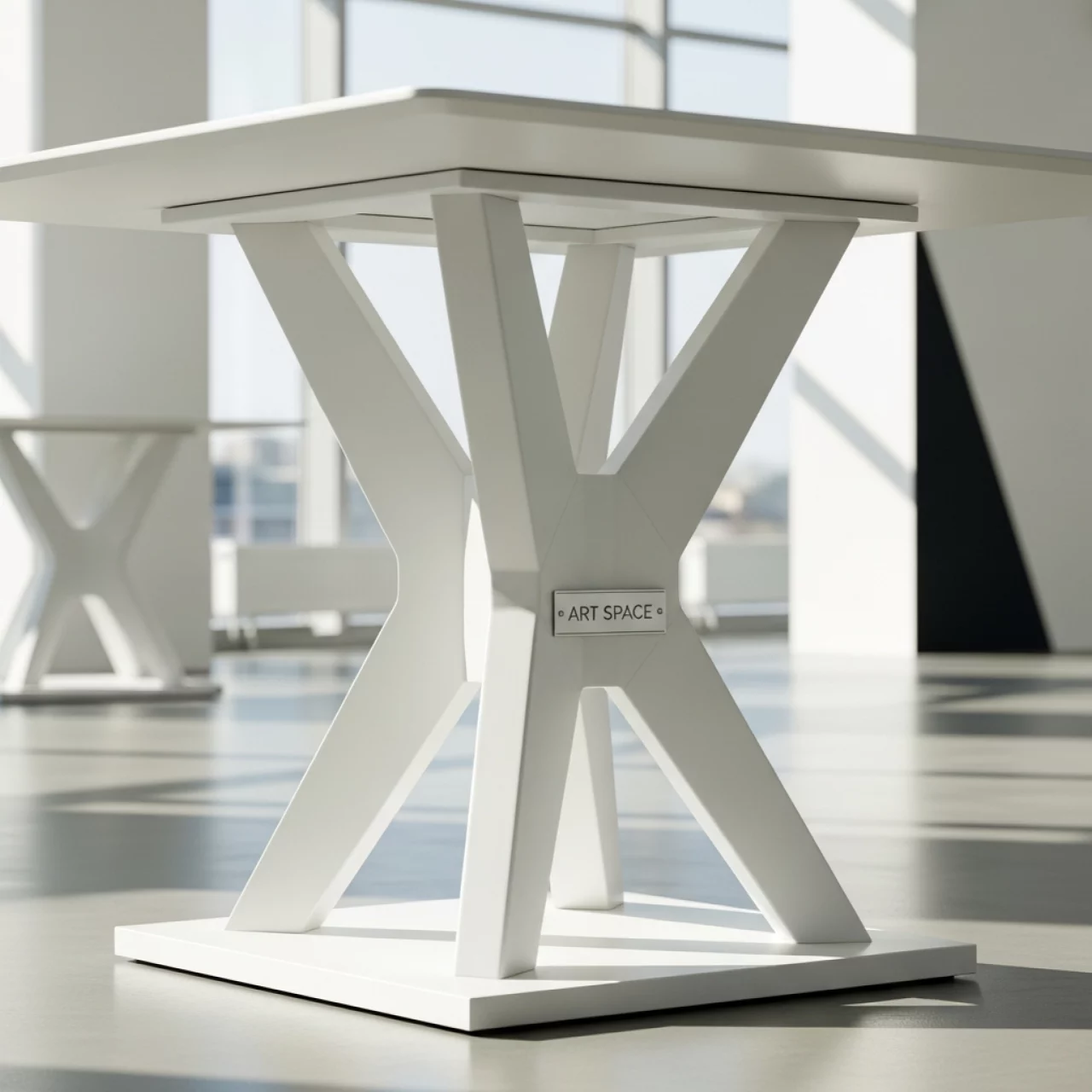 Аренда Основание для стола Латроб белое в санатории «Заполярье» — ART SPACE