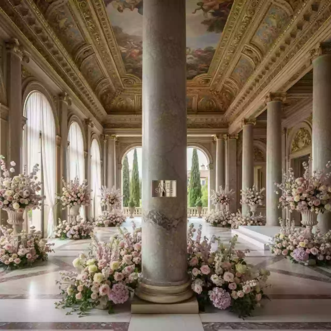 Аренда Особняк Салтыкова колонный зал в ресторане «La Terrazza» — ART SPACE