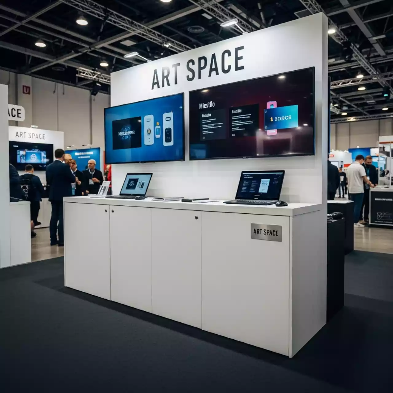 Аренда Остров торговый с видеопанелями Miestilo в Boutique Hotel PORTUM 1905 — ART SPACE