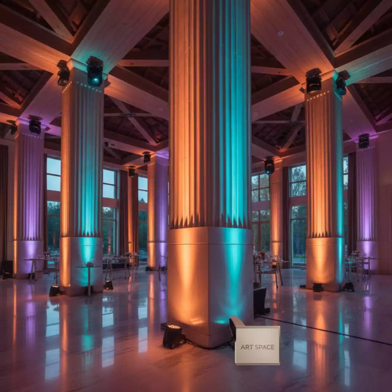 Аренда Освещение архитектурное 3 в Novotel Resort — ART SPACE