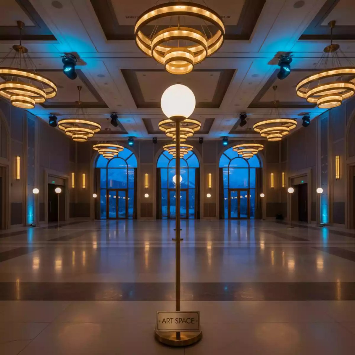 Аренда Осветительные приборы в Rixos Krasnaya Polyana — ART SPACE