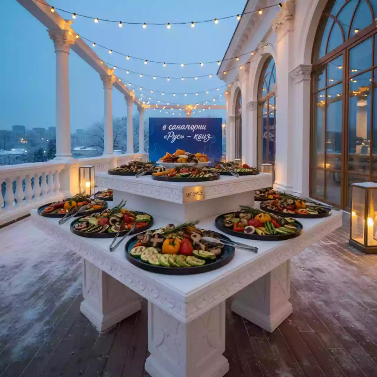 Аренда Овощи на гриле в санатории «Русь» — ART SPACE