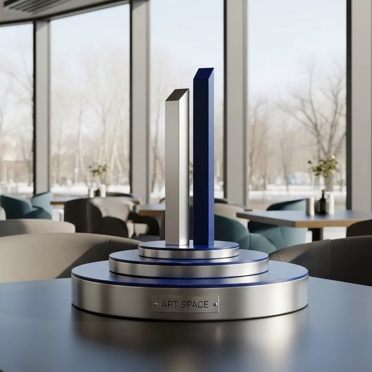 Аренда Пьедестал мини для награждения в ресторане «Voda» — ART SPACE