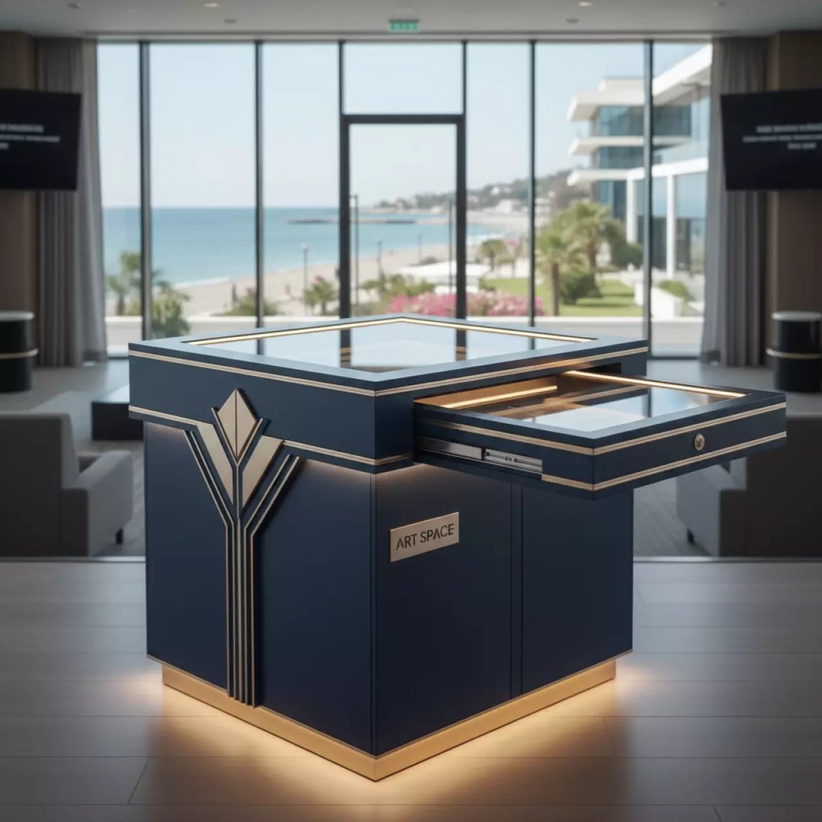 Аренда Пьедестал с кассетой на Имеретинской набережной — ART SPACE