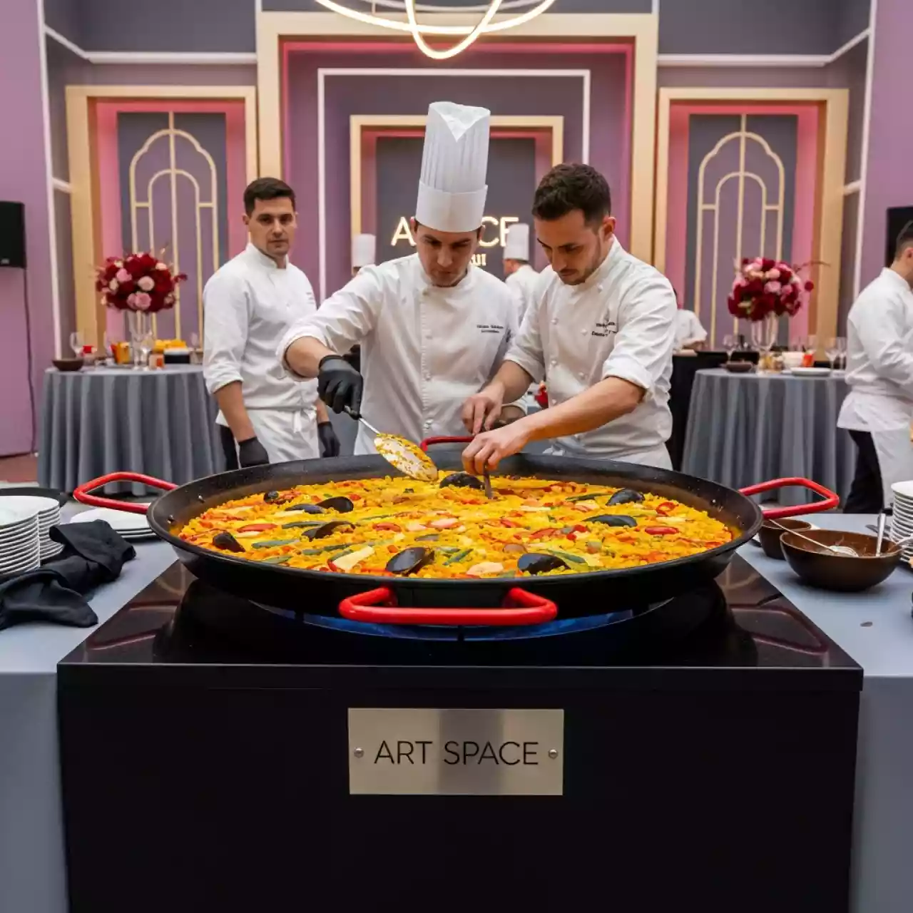 Аренда Паэлья мастер класс по приготовлению в Stella di Mosca — ART SPACE