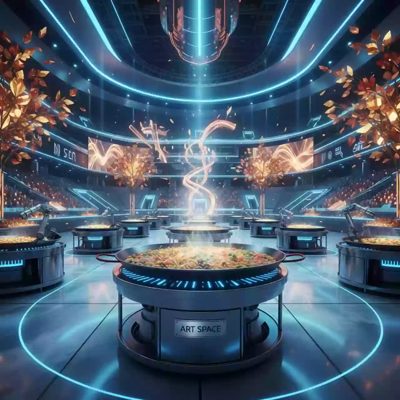 Аренда Паэлья мастер класс в Ледовом дворце «Айсберг» — ART SPACE