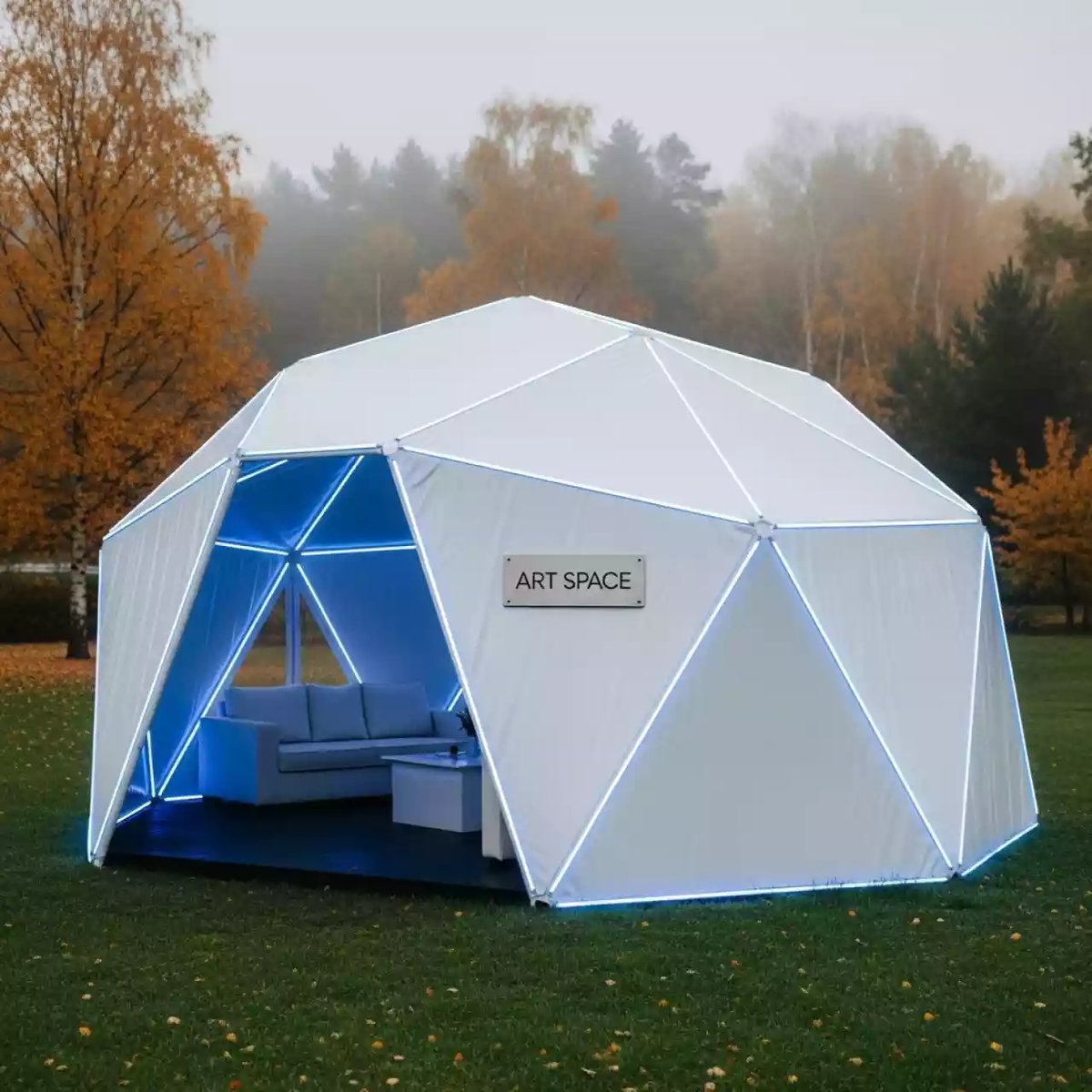 Аренда Пагода 10х10 м в санатории «Заполярье» — ART SPACE