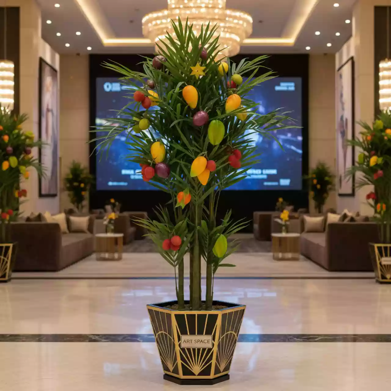 Аренда Пальма фруктовая 100 см в Radisson Blu Resort & Congress Centre — ART SPACE