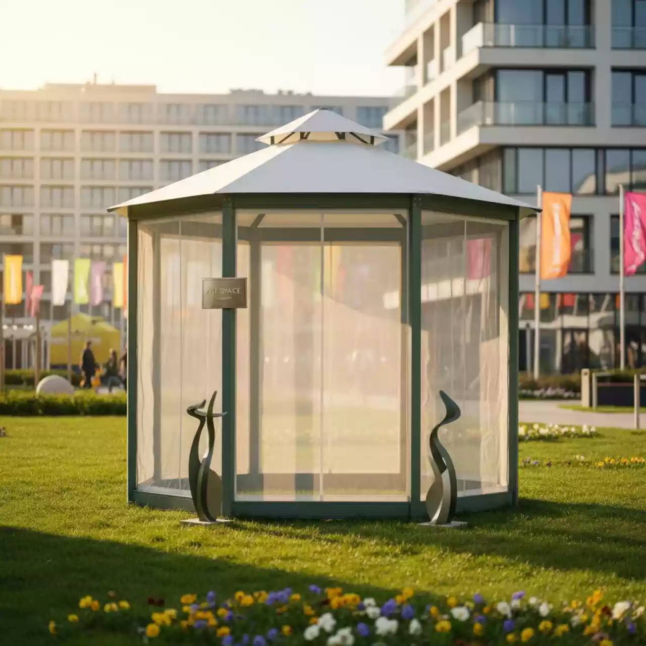 Аренда Палатка шатер Green Glade Malta в Imeretinskiy Hotel — ART SPACE