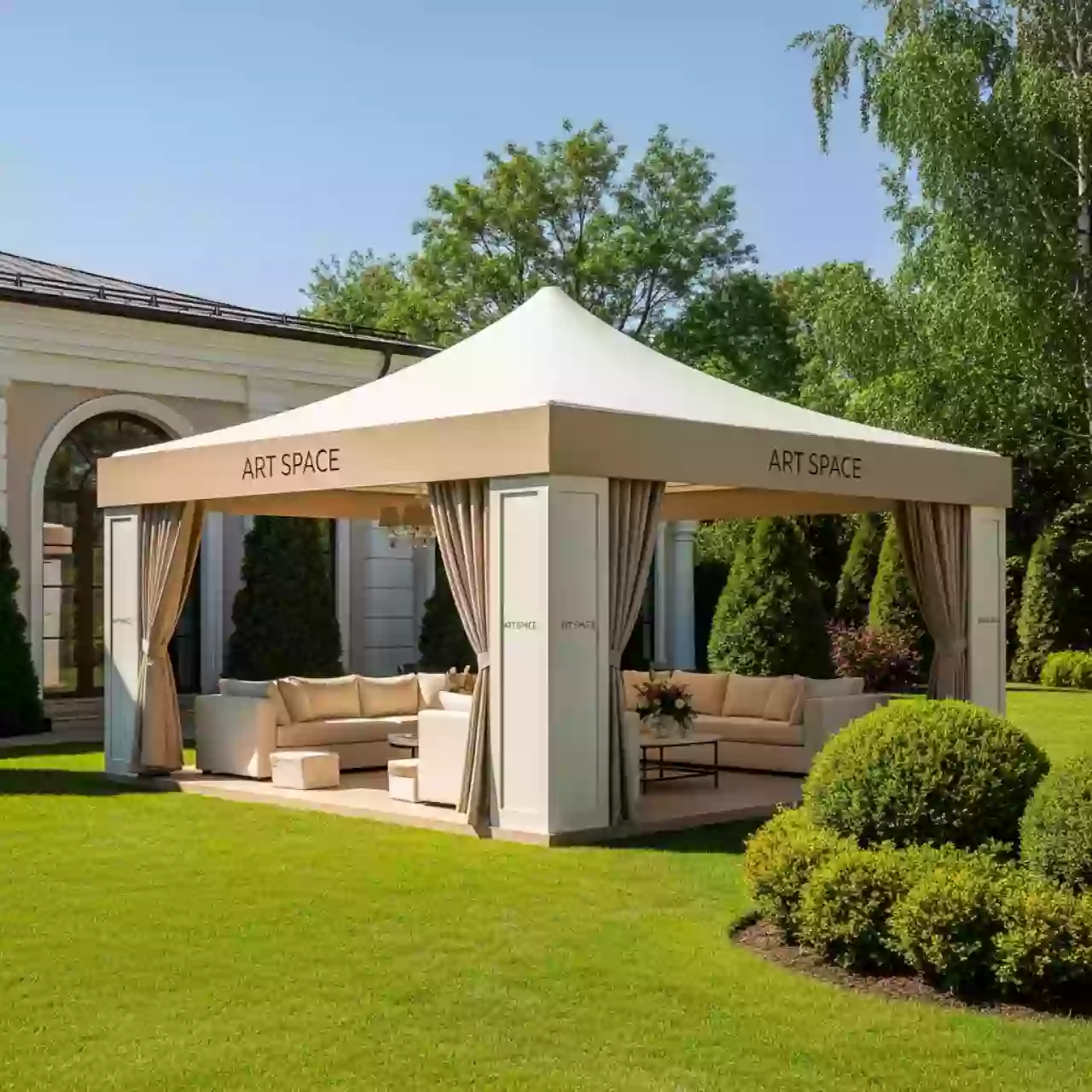 Аренда Палатка шатер Green Glade Rodos в отеле Radisson Lazurnaya — ART SPACE