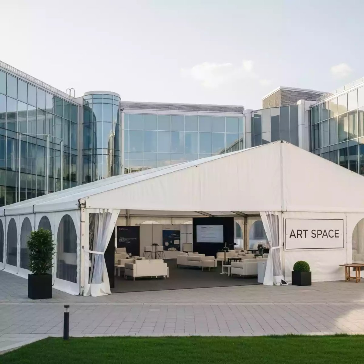 Аренда Палатка шатер в МФК «Горный» — ART SPACE